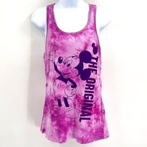 2/$30 Disney Mickey Mouse Tie Dye Graphic Tank Top Y2K 2000s Disney world